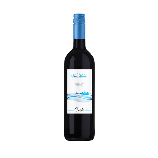 [10050000092] Vino Cielo Viamare (750ml, Tinto, Merlot Raboso)