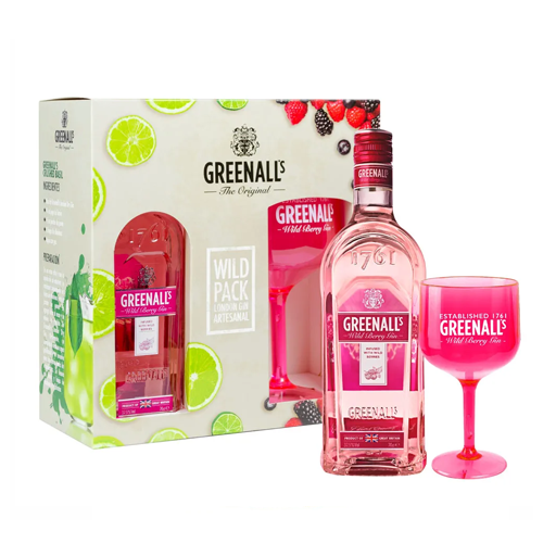 [30074000010] Gin Greenall’s Wild Berry Gin X 700ml Gift Pack